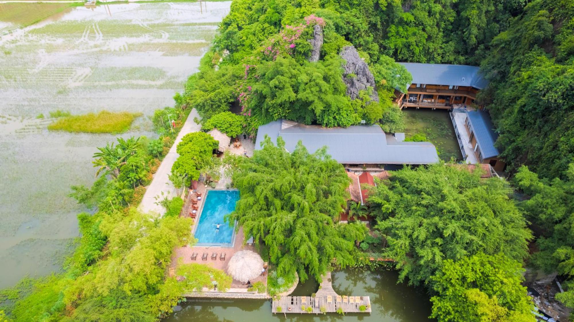 Tam Coc Central Bungalow-Hostel Vu Lam Exterior photo