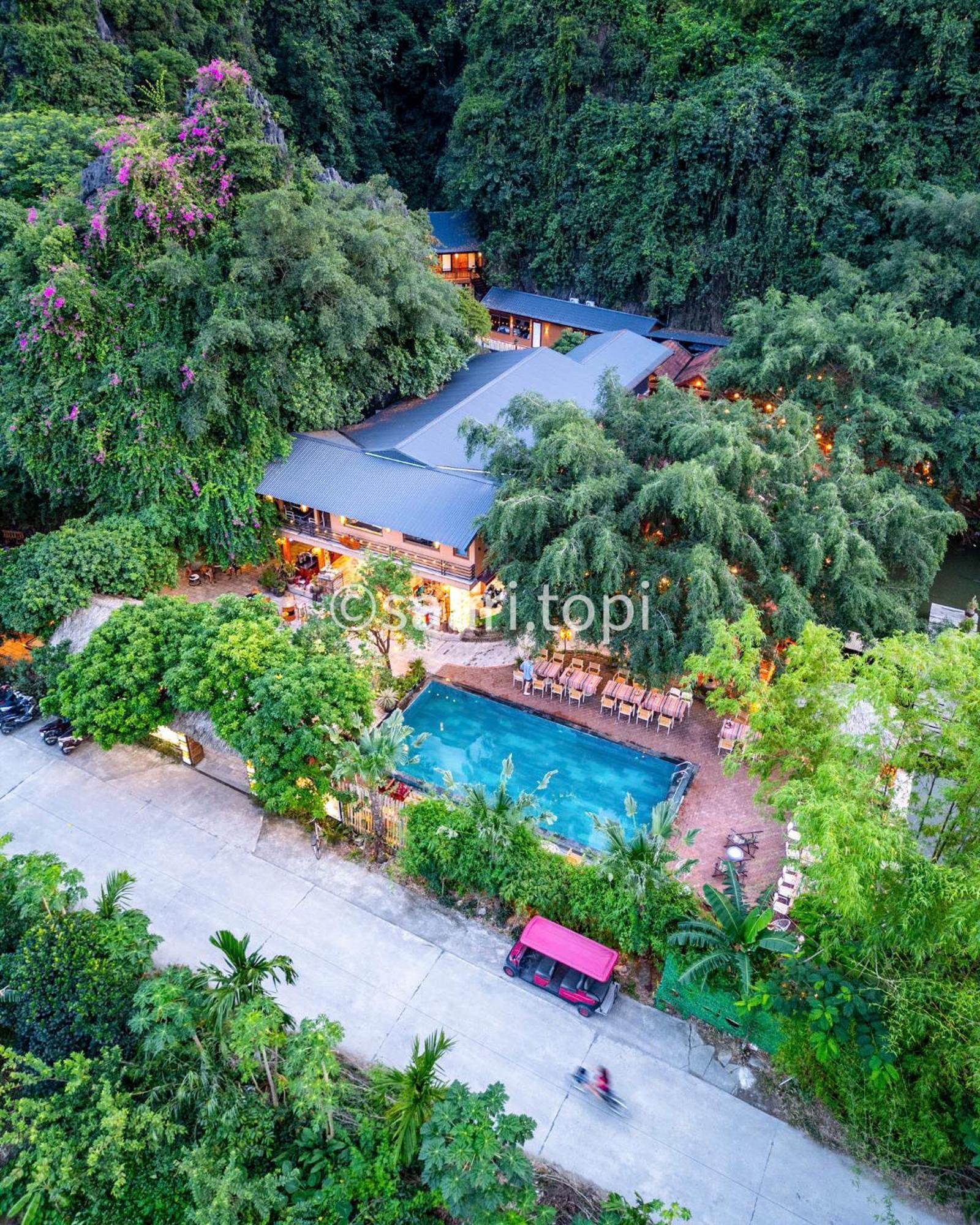 Tam Coc Central Bungalow-Hostel Vu Lam Exterior photo